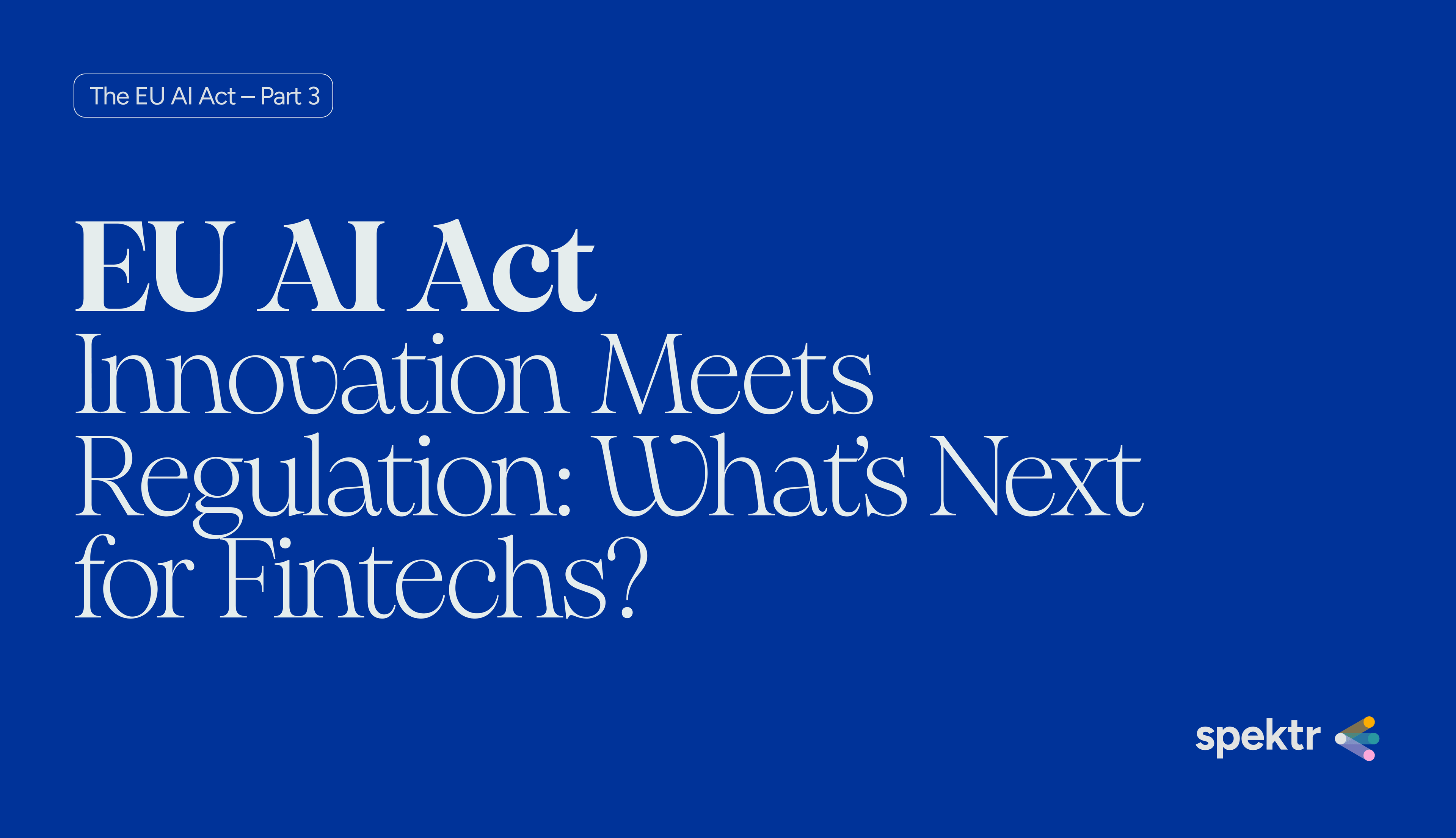 EU AI Act fintechs